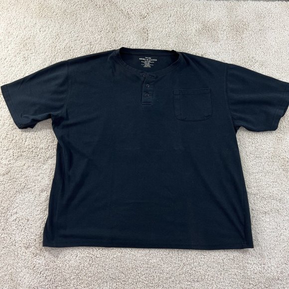 Most Wanted Mens Polo shirt XXL Black Short Sleeve - Picture 2 of 11